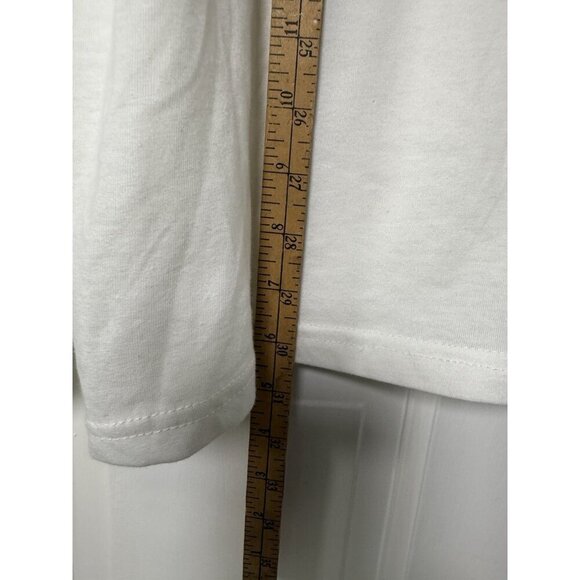 Men’s Corona Long Sleeve Hooded White Tshirt Large NWT - Picture 8 of 9